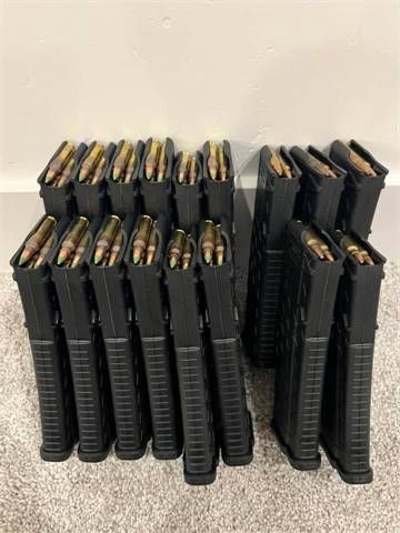 1380 Green Tip 2.23 / 5.56 Rounds in Mags or Loose