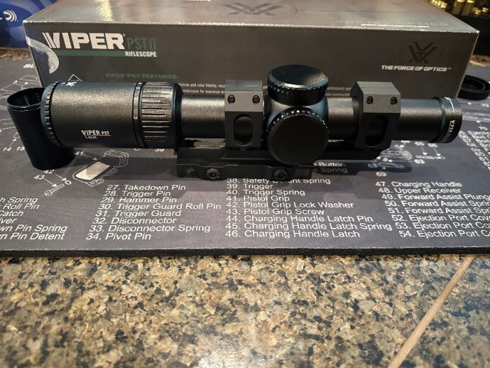 Vortex PST GEN 2 VIPER 1-6 LPVO scope 