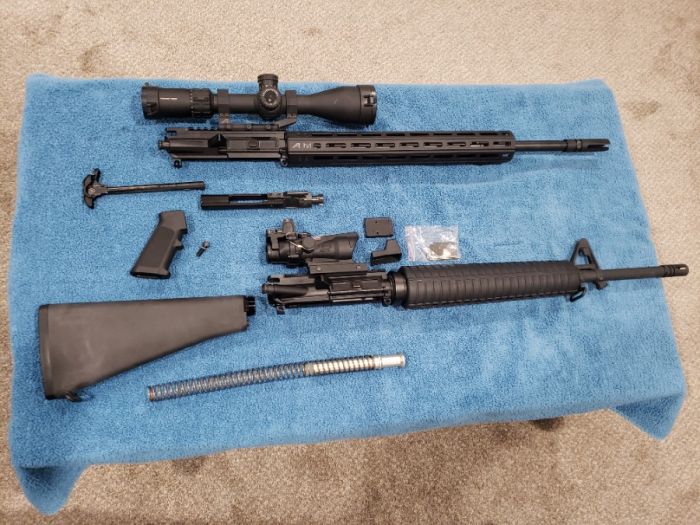 PSA Premium FN and Aero Precision Uppers and Parts