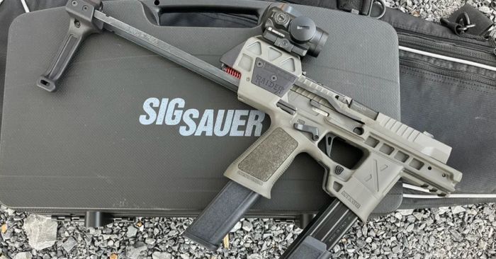 Flux Raider Sig Legion 9mm- 20 rounds through it