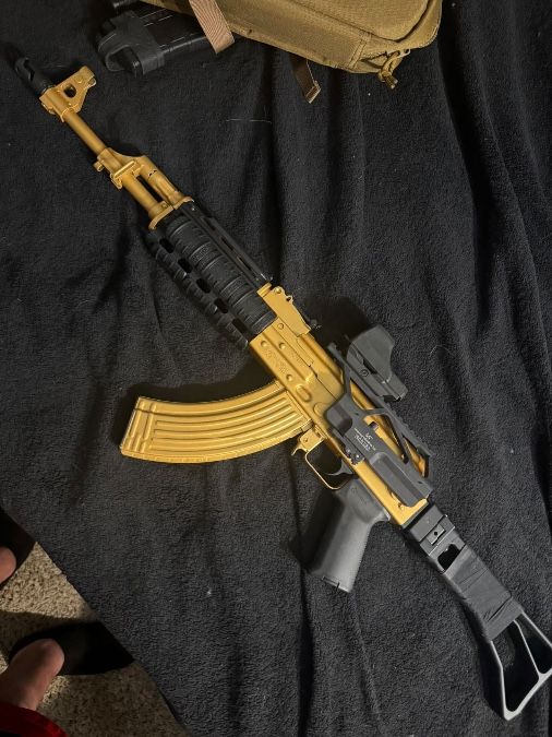 Zastava M70 AK (Gold Cerakote)