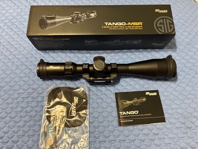 Sig Sauer Tango MSR Rifle Scope 5-30x56mm