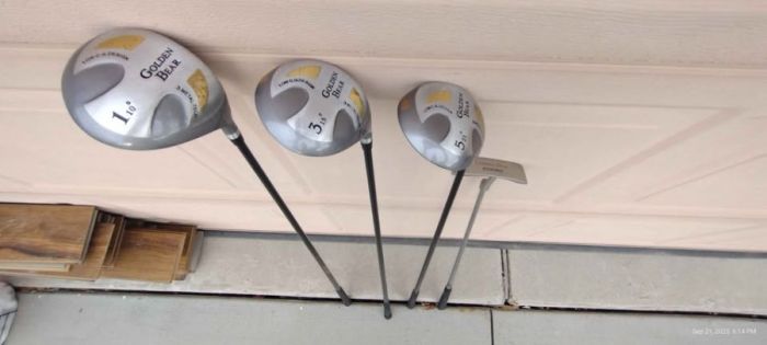 GOLDEN BEAR ACCUFORCE CLUB SET 1W,3W,5W,3-P W/ OPT