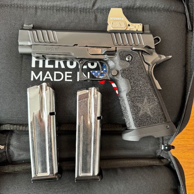 Staccato P steel frame, DLC barrel