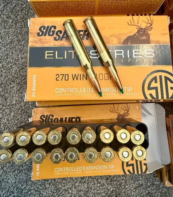270 Winchester 140gr EliteSeries Ammo