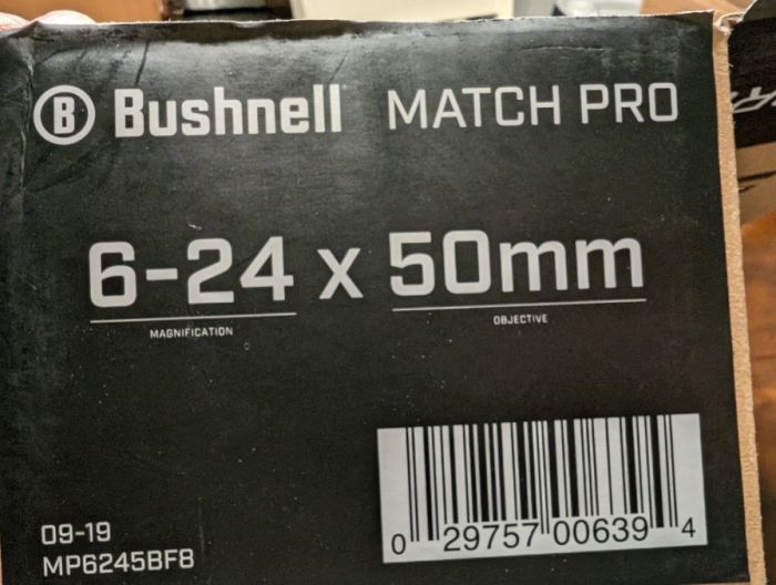 Bushnell Match Pro FFP 6-24x50mm