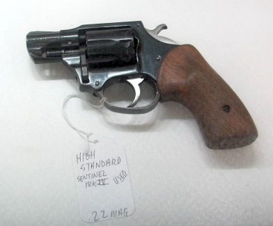 High Standard Sentinel MKIV .22mag 9-shot Revolver