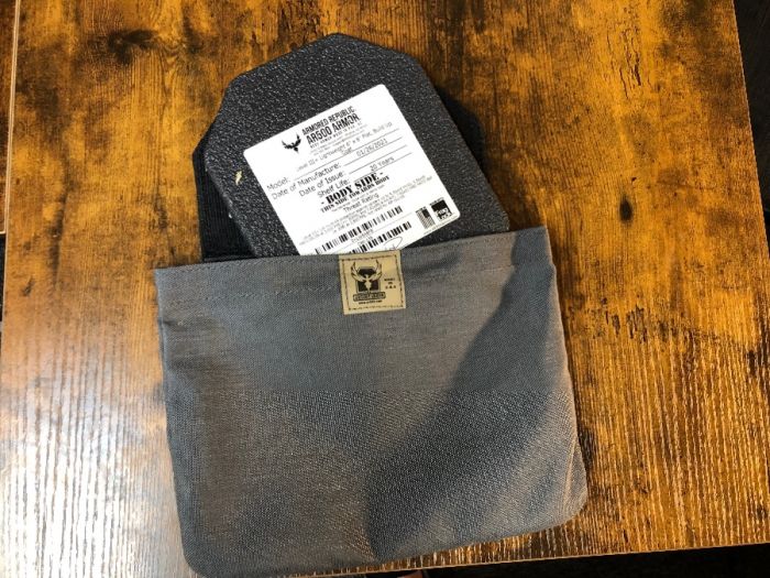 Plate Carrier Pouch W Plate - New