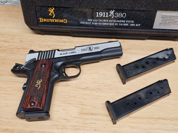 Browning 1911-380 Black Label Medallion Pro