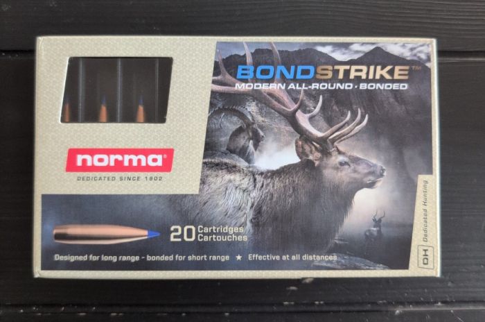Box Norma Bondstrike 165GR 7mm PRC 7PRC