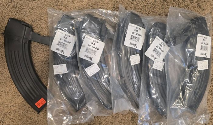 6-SKS 30rd all steel mags
