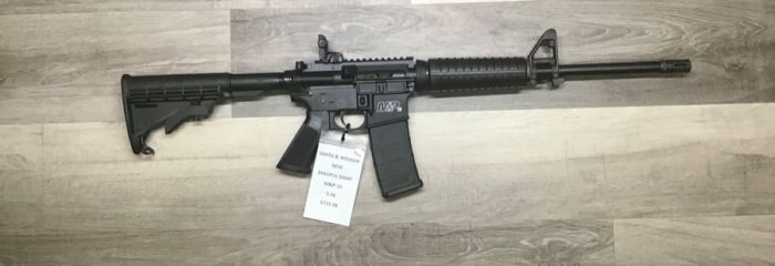NEW SMITH &amp; WESSON M&amp;P 15 5.56 WITH MAGPUL FLIP 