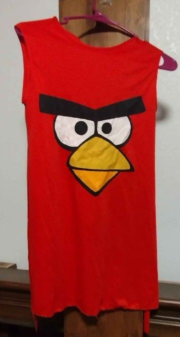 Angry Bird Red Bird Child/Tween Costume Medium 7-8