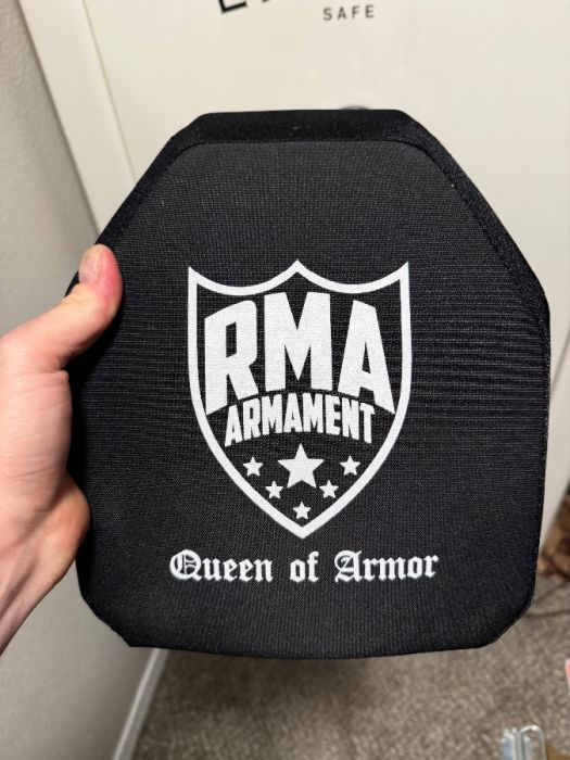 RMA Level 4 Woman’s breast Curve plate 11x9