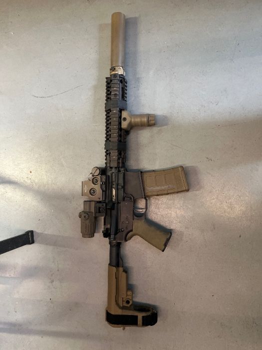 Daniel defense mk18 no optic 