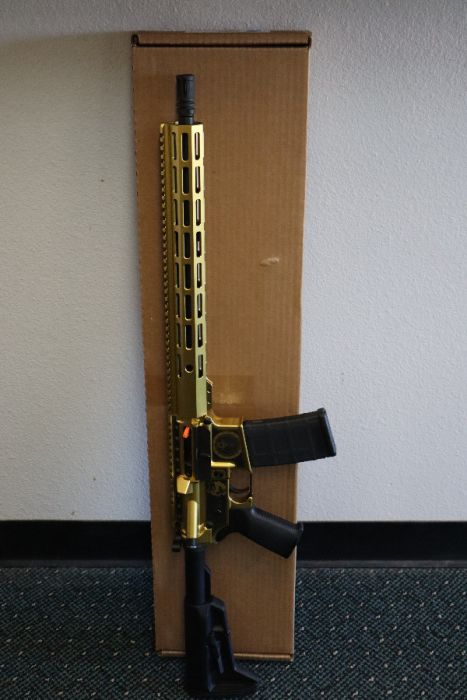 SHARK COAST, D.O.G.E. GOLD, 5.56 16&quot;THB, AR, 30RND