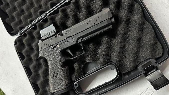 Sig XTen 10mm pistol w/ (optional optic)