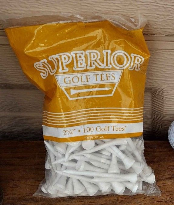 100 Superior Golf Tees, 2 3/4&quot;
