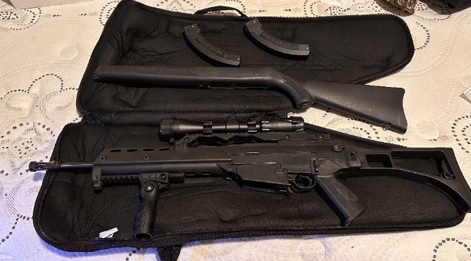10/22 Ruger With ProMag Archange stock + Scope