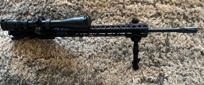 20” complete ar10 .308 upper with scope