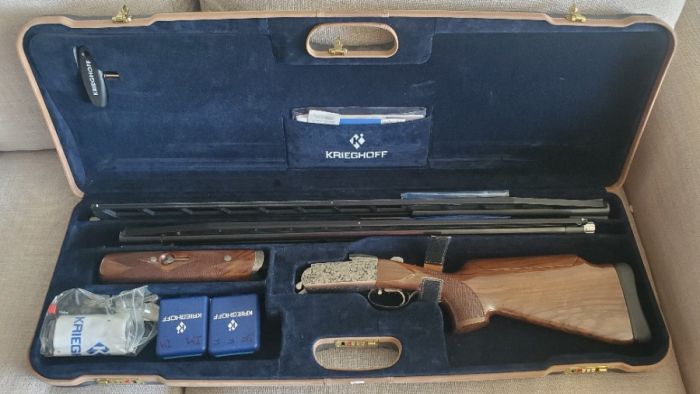  Krieghoff  K80 Vienna scroll trap combo