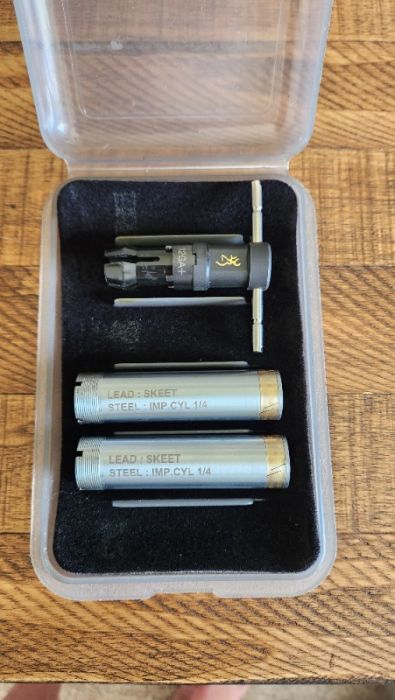 2X Browning Invector-DS SKEET Cloke Tubes w/xtras