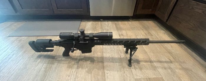 Ruger precision 6mm creedmore with scope and ammo