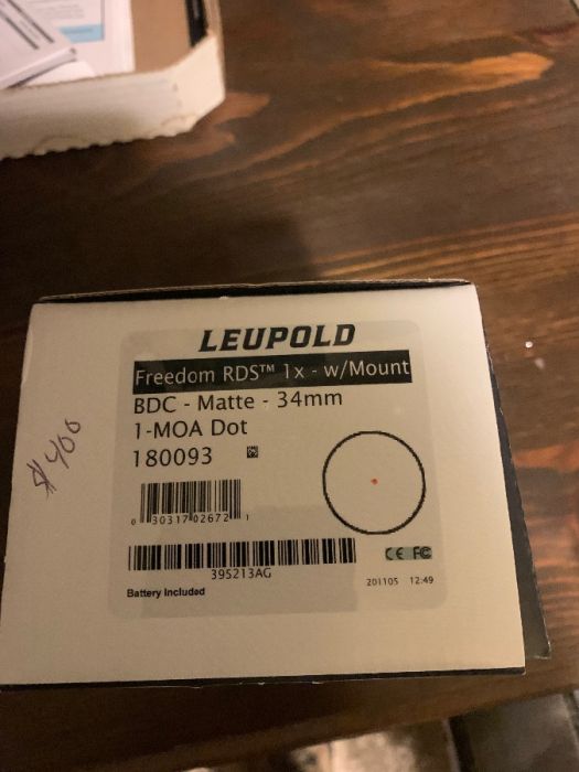Leupold freedom RDS 180093