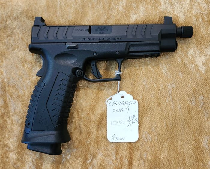Springfield XDM-9 Elite OSP TB 9mm Pistol 22-round