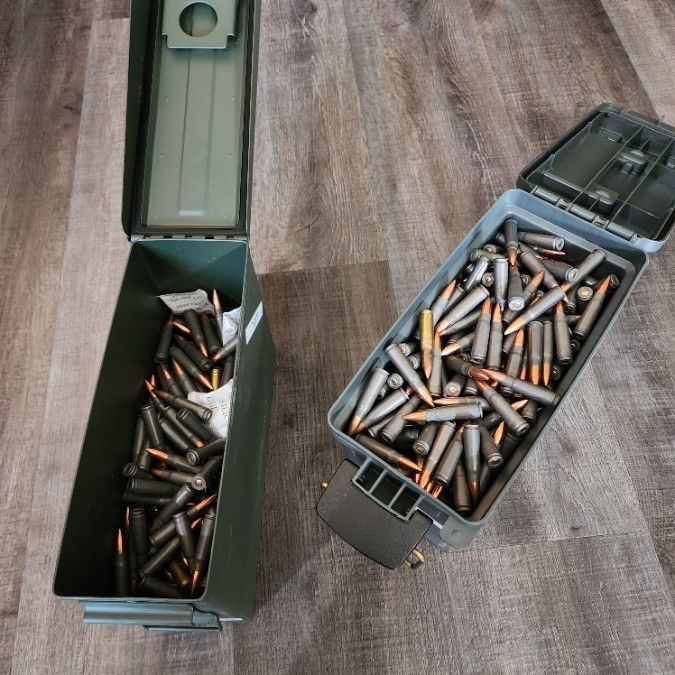 🔫 740+ Rounds AK 7.62x39 Ammo – Mostly TULAMMO – 
