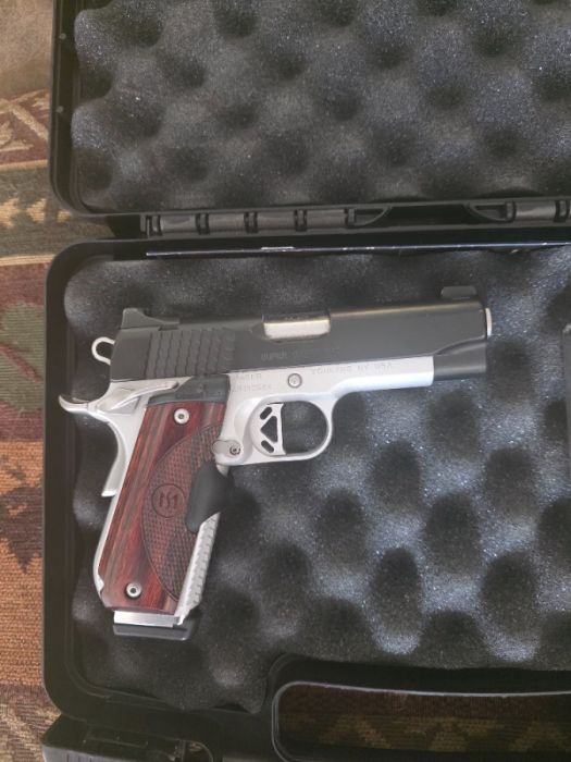 Kimber 1911 45acp and ammunition 