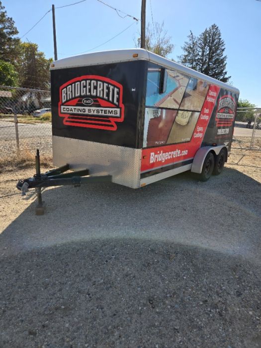 Box Trailer 16&#039; Wells Cargo with Ramp Door