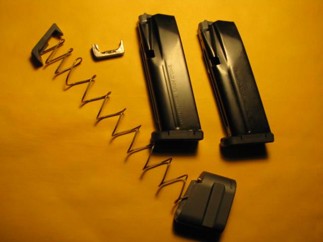 2 SHIELD ARMS S-15 MAGS &amp; 5 SHOT EXTENSION