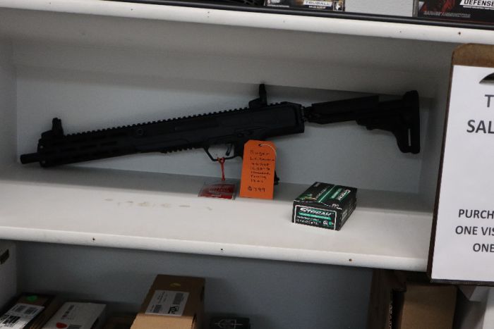 RUGER LCCARBINE, 45ACP, 16.25&quot;FLB, FADJSTOCK, 13R