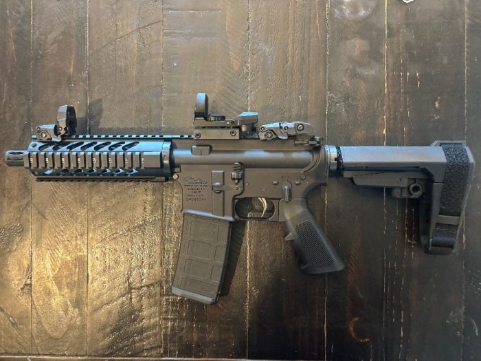 AR-15 Pistol 5.56 / .223 7.5” Quad Rail $850