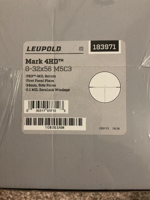 Leupold Mark4HD 8-32x56 PR3 MIL  