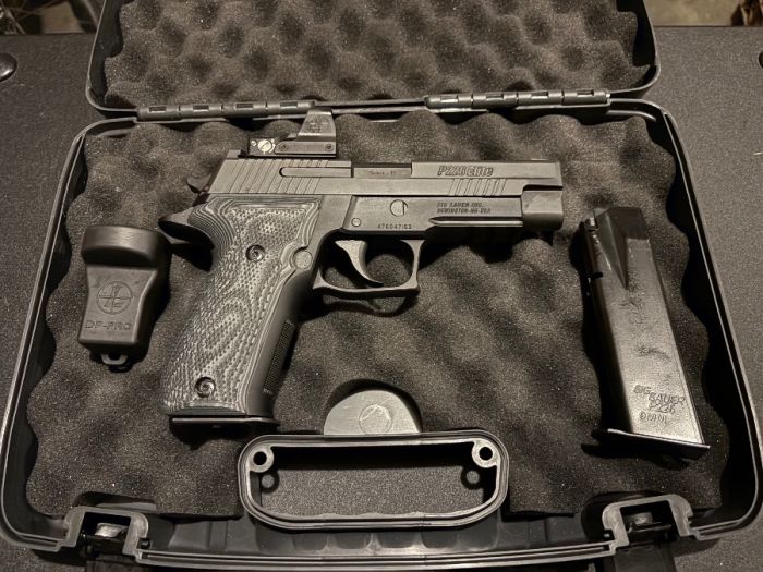 Sig Sauer P226 Elite With Leupold Delta Point Pro
