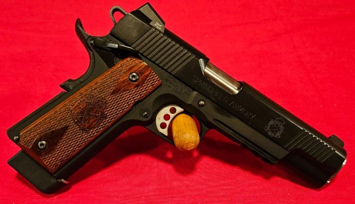 SPRINGFIELD OPERATOR 45 ACP W/ BOX 2 MAGS TI-1929