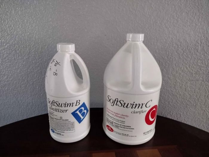 SoftSwim B &amp; C Oxidizer and Clarifier for Pools