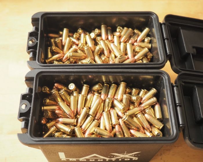 1100 Rounds of new 9mm Luger 115 grain FMJ