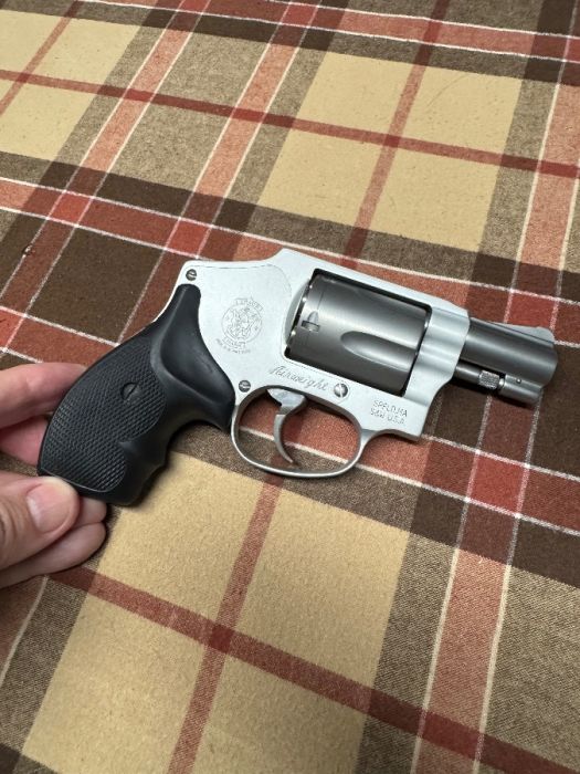 Smith and Wesson Airweight 38 plus P