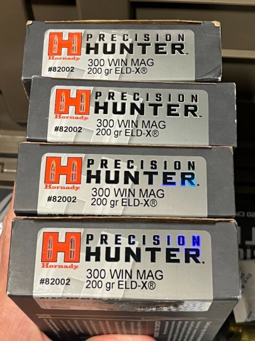 300 Win Mag 200 Grain Hornady ELD-X 