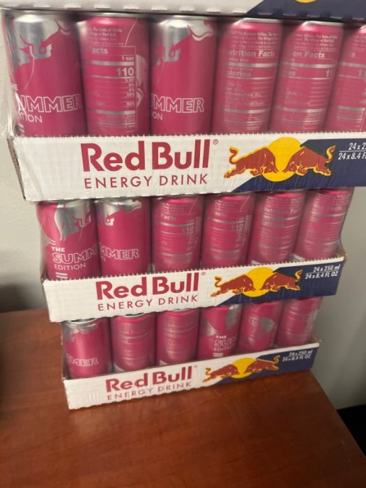 Red Bull Summer Edition White Peach Cases of (24)