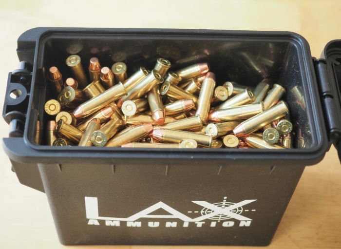 1 can of 350 factory new LAX 357 Mag 125 grain FP