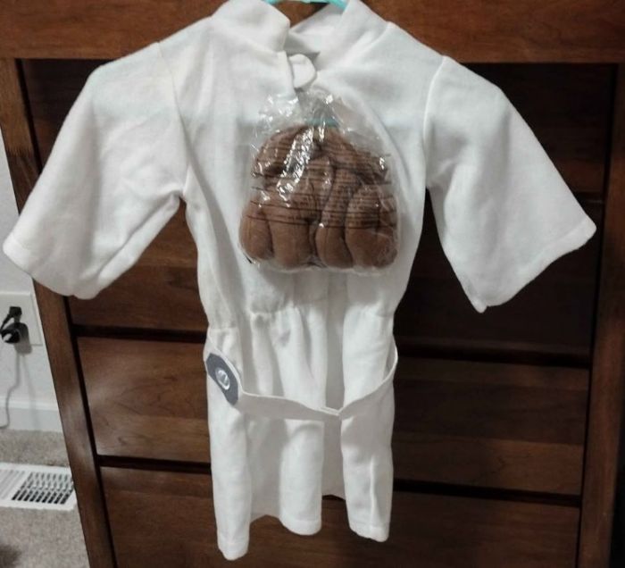  Princess Leia costume SZ Toddler **leggings not i