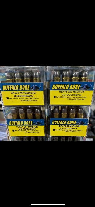 Buffalo bore 357 magnum outdoorsman 5 boxes 