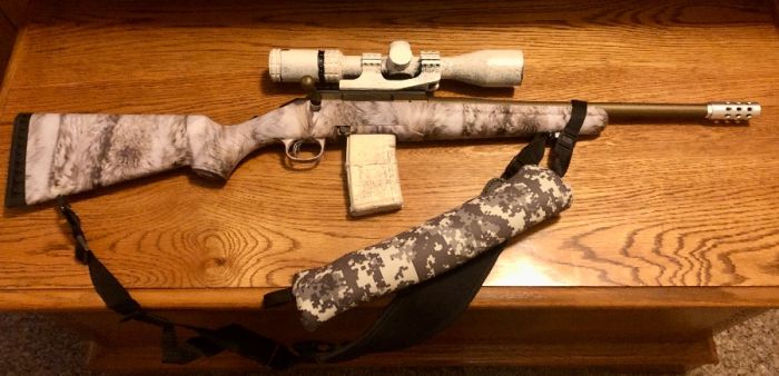 Ruger American Yote 223 w/ AR Scope