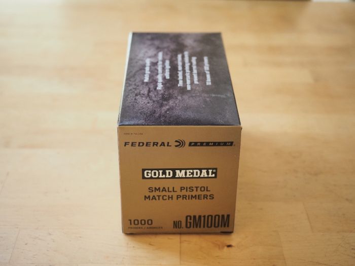 1000 Federal Gold Medal Small Pistol Primers