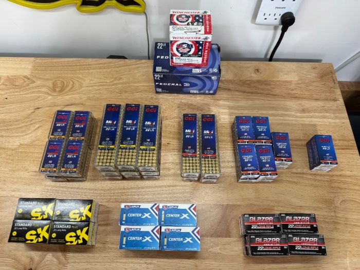 .22LR Ammo. Target to Specialty rounds.