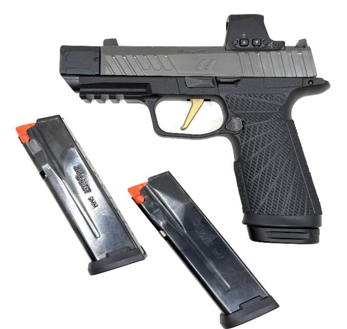 Custom SIG SAUER P365 XMACRO with Enclosed Red Dot